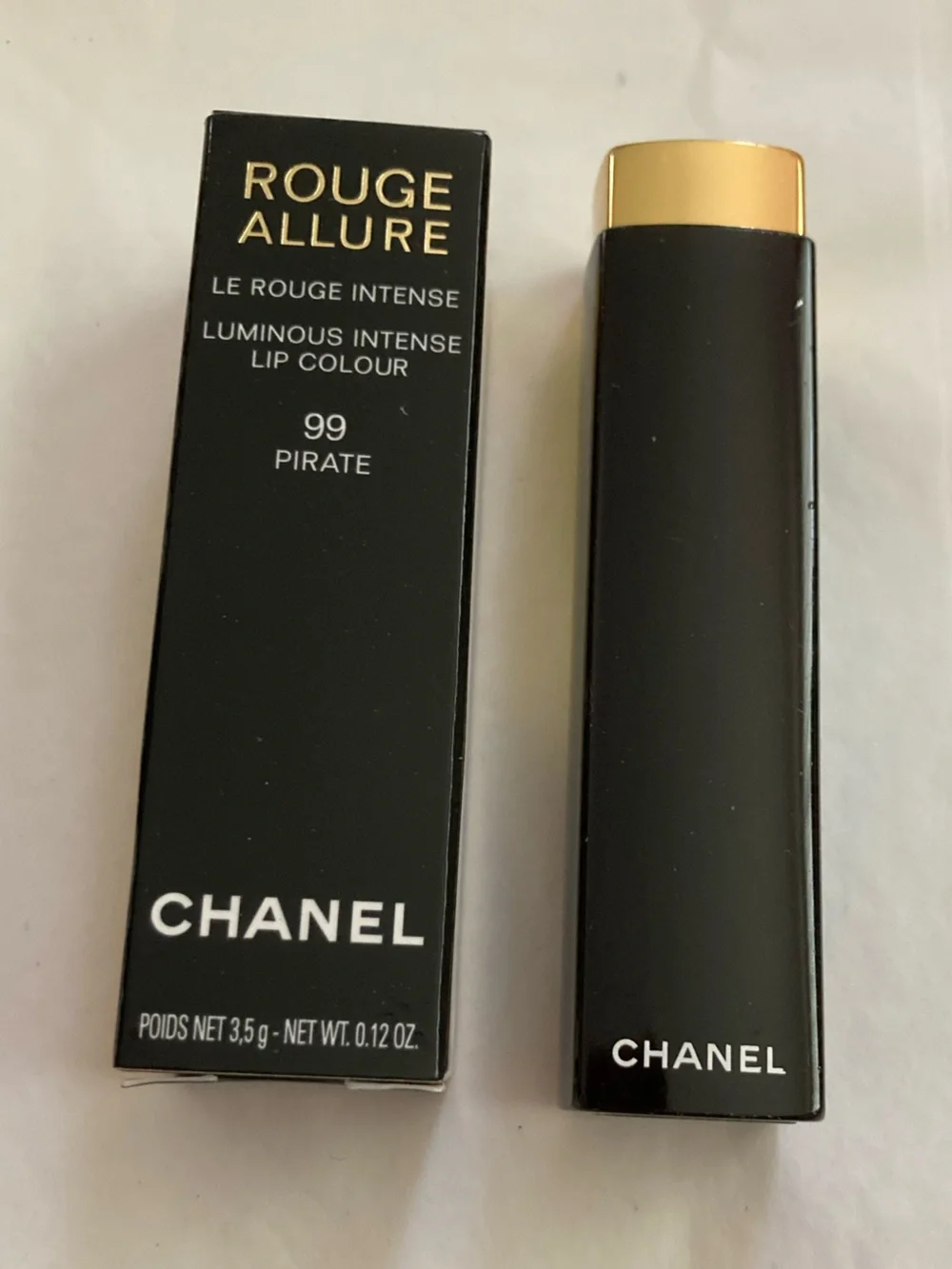 Chanel Rouge Allure USED Lipstick 99 Pirate